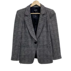 GIORGIOARMANI(ジョルジオアルマーニ) ジャケット サイズ38 S レディース美品  - ネイビー×白 長袖/秋/春