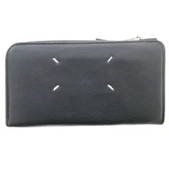 希少カラー メゾンマルジェラ 4ステッチＬ字ジップ長財布ダークグリーン 希少カラー メゾンマルジェラ 4ステッチL字ジップ長財布ダーク