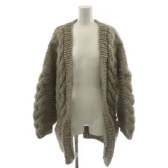 トゥデイフル TODAYFUL ケーブルハンドニットカーディガン ウール 38 ベージュ 11820518 /AN52