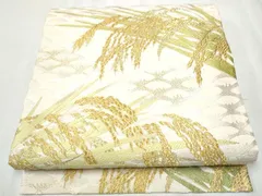 平和屋着物○皇室・伊勢神宮御用 御御帯 山口美術織物 山口弘躬 六通柄