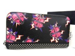 ✨極美品✨PRADA サフィアーノ 長財布 ロケット ブラック レザー