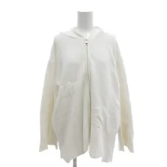 ジェラートピケ gelato pique ジップアップパーカー フード F 白 ホワイト /KR