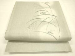 新品未使用 正絹 夏名古屋帯 紗絽 疋田 ツバメ 燕 つばめ - メルカリ