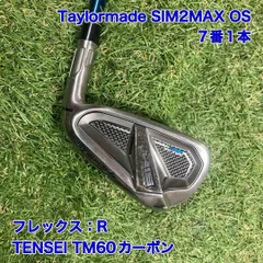 テーラーメイド SIM2MAX OS 7番アイアン　シムツーマックス TaylorMade