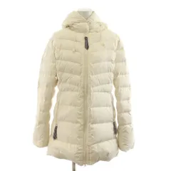 フィラ FILA GOLF ダウンコート ダウンジャケット L 白 ホワイト フード付き 791-220F /RR