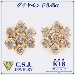 イギリス ビンテージ オパールピアス サファイア 9CT 9Kゴールド S&Co