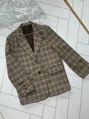 チェック ジャケット