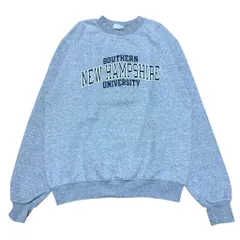 古着 used champion チャンピオン　長袖カレッジプリントスウェット　トレーナー　大学　グレー