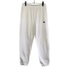 チャンピオンリバースウィーブChampionReverseWeaveスウェットパンツジョガーパンツイージーパンツロゴ刺繍ワンポイント白ホワイトアウトドアスポーツスポーティアメカジストリートvintageヴィンテージ51106