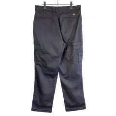 Dickiesディッキーズ337カーゴパンツワークパンツ灰色チャコールグレーフェードツイル生地ロゴタグワンポイントリアルワークウェアストリートアメカジスケーターファッションスケートボードvintageヴィンテージ51107