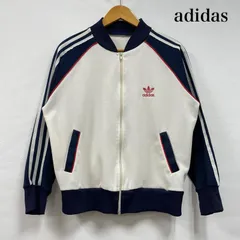 アディダス トラックジャケット ジップアップ フルジップ ジャージ ヴィンテージ メンズ - ISItems【USED】【古着】【中古】50148615