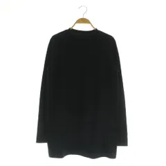 ジャーナルスタンダード ラックス JOURNAL STANDARD LUXE ソフトジャージー クルーネックTシャツ 長袖 カットソー ブラック /MY ■OS