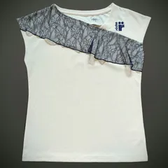 roche ローチェ テニス ウェア シャツ Мサイズ 中古品 ラテ(クリーム色)