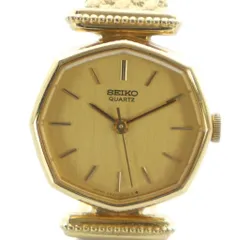 セイコー SEIKO 腕時計 ウォッチ クォーツ オクタゴン ロゴ ゴールド色 5421-5140 ■GY18 /MQ