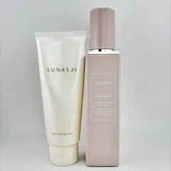 [2点] DECORTE コスメデコルテ イドラクラリティ コンディショニング トリートメント ソフナー ER エクストラリッチ 乳液 200ml/ LUNASOL ルナソル スムージングジェルウォッシュ 150g