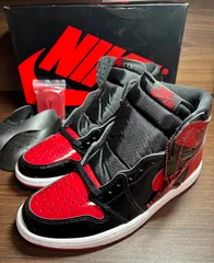 エアジョーダン1 ハイ OG パテントブレッド　ほぼ未使用　size27.0㎝