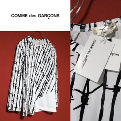 【新品】COMME des GARCONS 25SS 有刺鉄線 アシンメトリーT