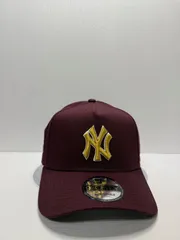 Newera ニューヨークヤンキース Inaugural Season 2009 スナップバックキャップ ワインレッドカラー