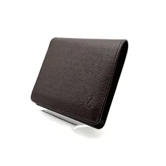 【 稀少／極美品 】LOUIS VUITTON　ルイヴィトン　タイガ　二つ折り財布　小銭入れ付き　ポルトフォイユ カルトクレディ モネ　レザー　アカジュー（赤茶）