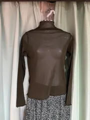 1568.GIANNI LO GIUDICE タートルネックトップス サイズ40☆