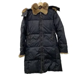 Max MaraWEEKEND(マックスマーラウィークエンド) ダウンコート サイズJ I 40 レディース - ブラウン 長袖/ファー/フード取り外し可/冬