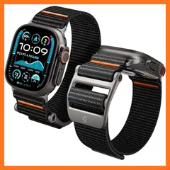 【新品】 Apple Watch バンド 49/46/45/44mm【Apple Watch Ultra3/Ultra2/Ultra/11/10/9/8/7/6/5/4/SE3/SE2/SE 対応】 ナイロン ファブリック 速乾 簡単装着 調節可能 ベルク 0