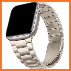 【新品】 [HITZEE] メタル Band コンパチブル Apple Watch バンド 42mm （シリーズ 11/10） 41mm 40mm 38mm ステンレススチール製交換用メンズ/レディースバンド Apple Watch シリーズ 11 10 9 