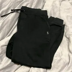 ポロラルフローレン ジョガー パンツ ブラック トレーニング パンツ ジム ジャージ トラックパンツ ズボン