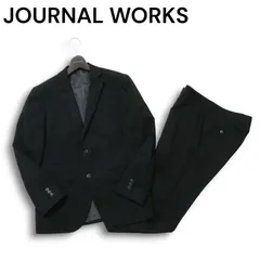 JOURNAL WORKS ジャーナルワークス 秋冬 総裏★ ストライプ セットアップ スーツ Sz.A5　メンズ ビジネス