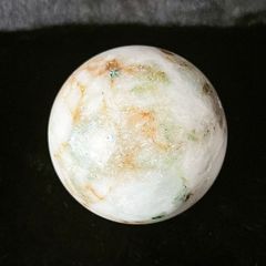287g フェニックスストーン】天然石 クリソコラ マラカイト スフィア