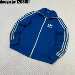 アディダス ヨーロッパ 3本線 トラックジャージ ブルー トレーナー トップス ジップアップ ジャケット 95 1208