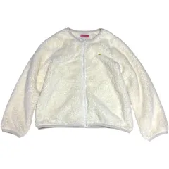 kate spade ケイトスペード ふわもこボアアウター 白 130 女の子