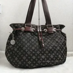 ラシット トートバッグ ショルダーバッグ モノグラム 肩掛け ナイロン 総柄 A4 大容量 ブラウン レザー russet 旅行 軽量