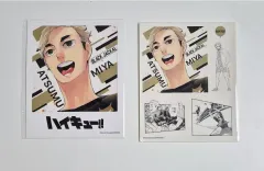 ハイキュー 稲荷崎高校 宮 侑 JUMP SHOP 原画 はがき ステッカー