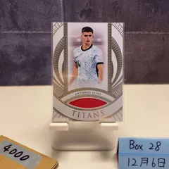 2025 Futera Antonio Silva 03/15 Benfica ジャージ Piece カード