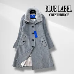 美品　近年　ブルーレーベルクレストブリッジ　ステンカラーコート　バーバリー　現行 2025年最新】ブルーレーベルコートの人気アイテム - メルカリ