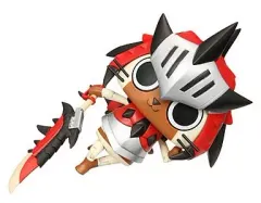 【中古】フィギュア 動く!アイルー 「モンスターハンターポータブル3rd レウスネコシリーズ」 「ゲームキャラクターコレクション」 完成品