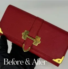 プラダ 二つ折り財布、長財布、カードウォレット、コインケース、ミニ財布、しゅごキャラ財布 - ブランド品 修復・修理