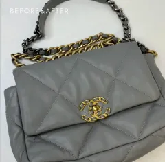 CHANEL シャネル 二つ折り財布、長財布、カードウォレット、コインケース、ミニ財布、しゅごキャラ! チェーンウォレット - ブランド 復元 修理