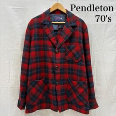 70s USA製 ペンドルトン Pendleton ウール テーラードジャケット