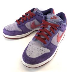 2006年製造 NIKE DUNK LOW ネイビー×レッド レザー 28cm - メルカリ