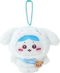 【新品】サンリオ ちいかわ×サンリオキャラクターズ シリーズ 2025年　SANRIO ちいかわ マスコットホルダー（ハチワレ） シナモロール キャラクター グッズ　Sanrio なんか小さくてかわいいやつ ナガノ