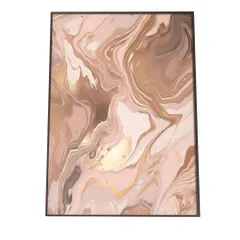 【A1サイズ（約59x84cm）】【lh-poster-1157】アゲートスライス メノウ マーブル 大理石 ポスター フレーム付き   パワーストーン ジュエリー 石 琥珀 カラフル