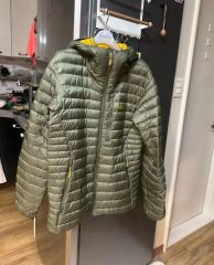 RAB ラブ マイクロライト アルパイン ジャケット ライト カーキ M