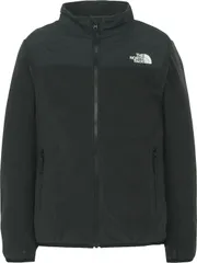 ザ・ノース・フェイス THE NORTH FACE アウトドア キッズ ジップインマウンテンバーサマイクロジャケット ジュニア 子供 フリース アウター 上着 保温 軽量 秋 冬 防寒着 普段着 キャンプ ロゴ刺繍入り  NAJ72503 K ブラック