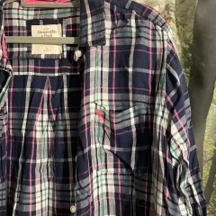 アバクロンビー CHECK シャツ HIGHTEEN ヴィンテージ