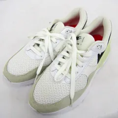 ナイキ スニーカー ローカット DM9538-100  エアマックスSYSTM シューズ 靴 白 レディース 25.5サイズ ホワイト NIKE 【中古】