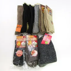 靴下屋他 靴下 9点セット 未使用 22-25cm 裏起毛など ソックス まとめて 大量 レディース