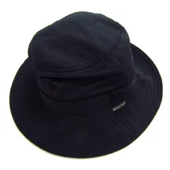 モンベル ハット アウトドア 帽子 ブランド 黒 レディース S(54-56cm)サイズ ブラック mont-bell 【中古】