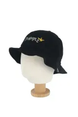 マークゴンザレス (MEN - L) コットン 刺繍 ロゴ コーデュロイ バケットハット